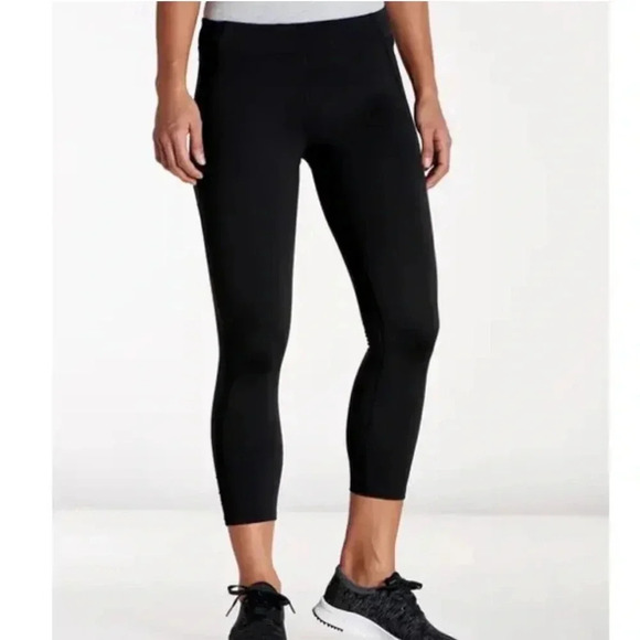 Toad &Co crop leggings back pockets